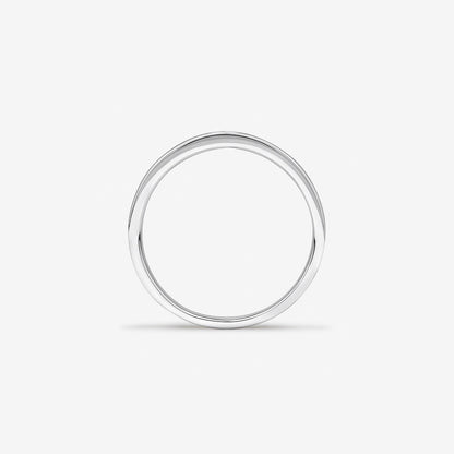 0.08 TCW Cushion Lab Grown Diamond Two Stone Men's Wedding Band